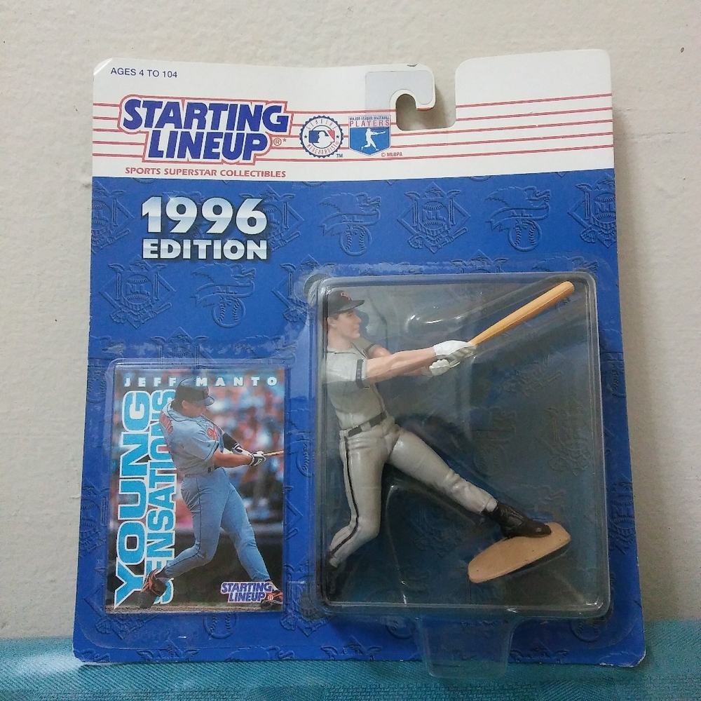 Starting  Lineup Jeff Manto 1996 Ed…